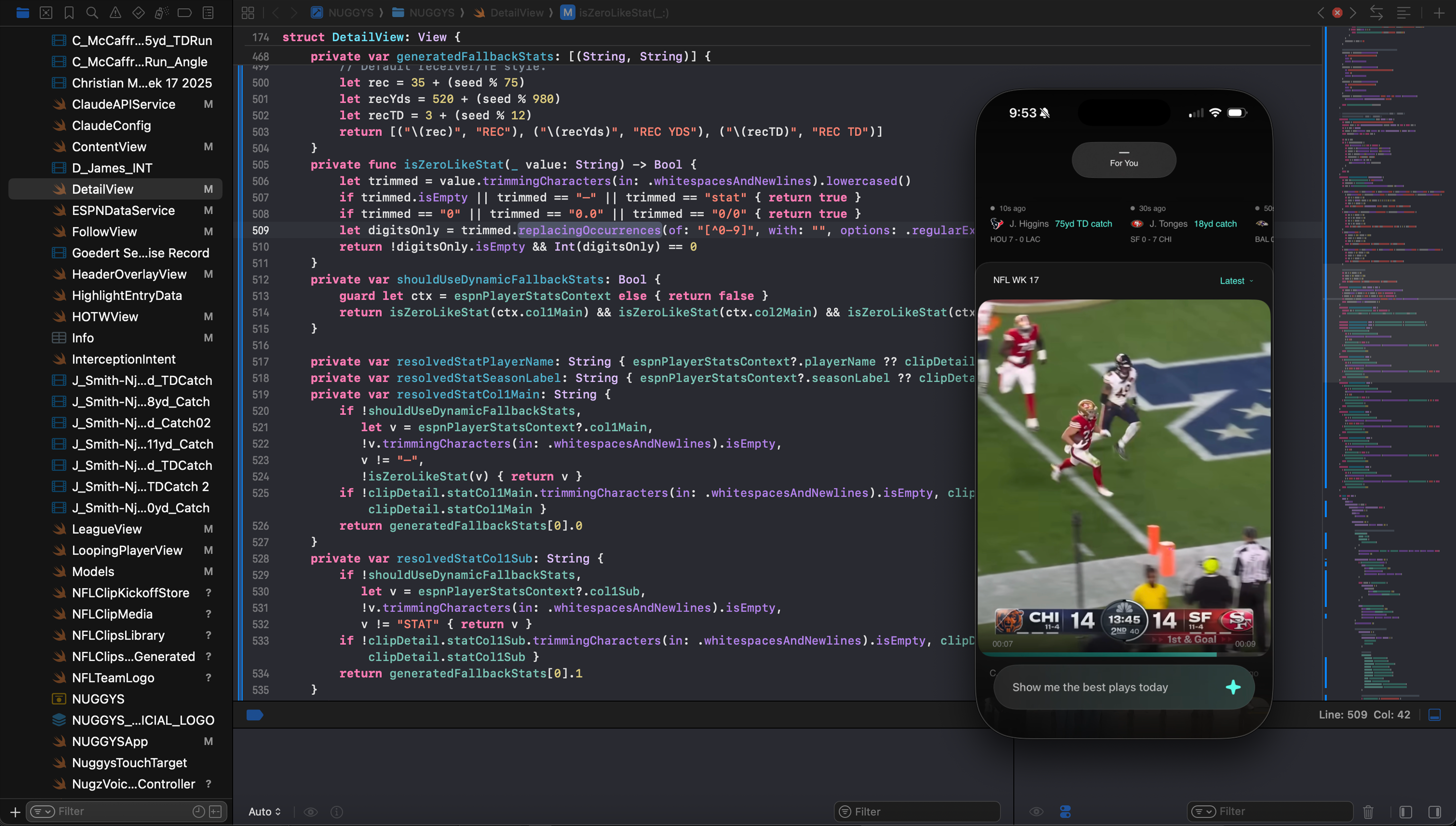 Xcode NUGGYS project