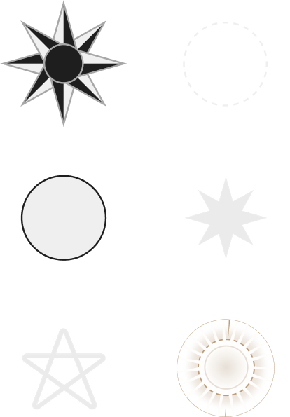 Stars component variants